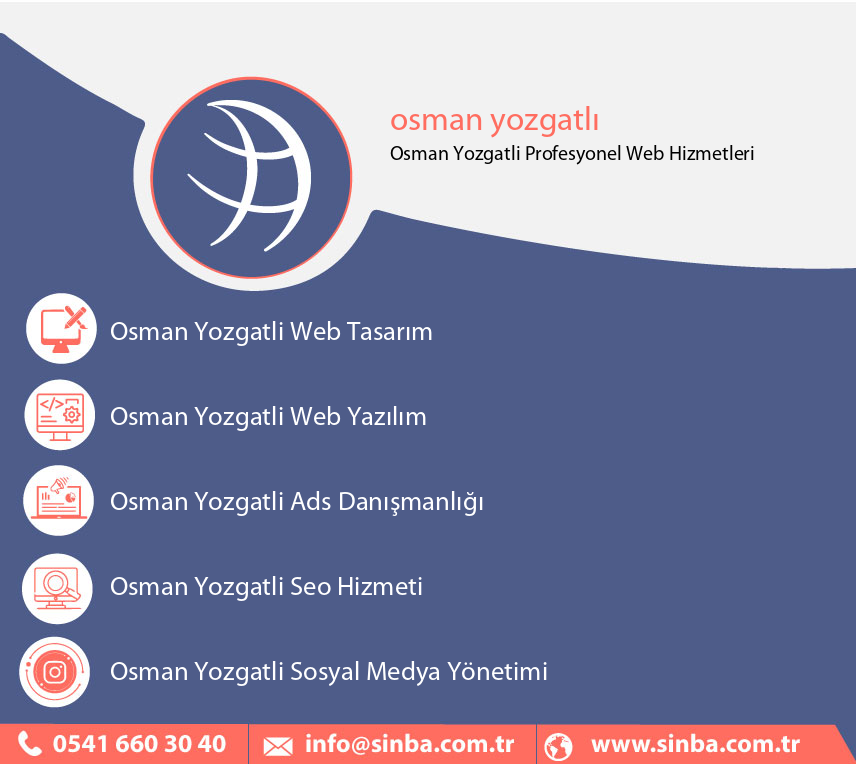 Osman Yozgatlı Web Tasarım